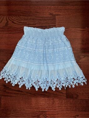Temptation Positano Cotton Mini Skirt